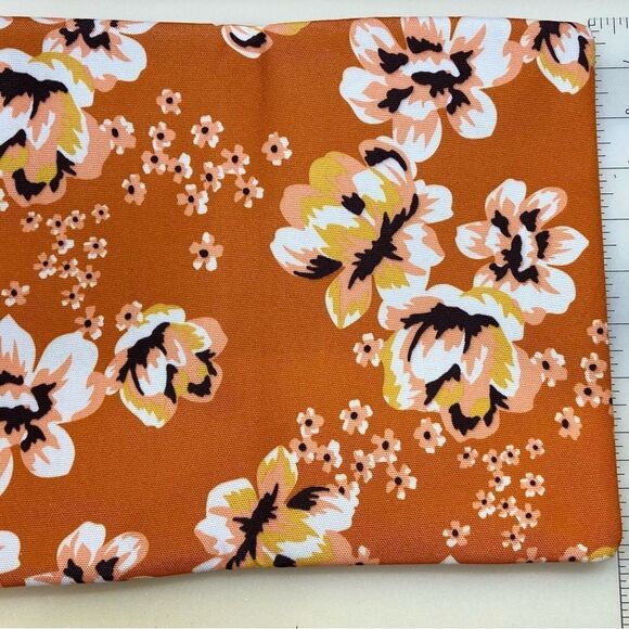 RACHEL Pally Reversible Orange Flower Clutch BNWOT! 🍊 - Picture 7 of 7